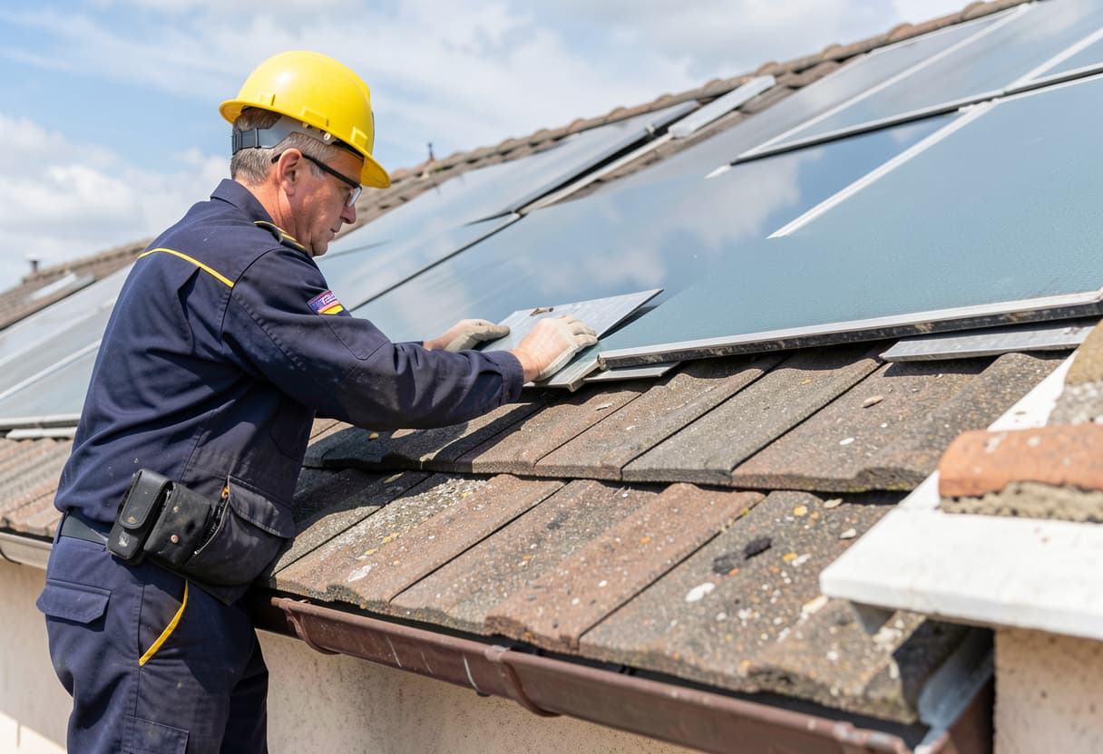 Roofing surface detail photo 4